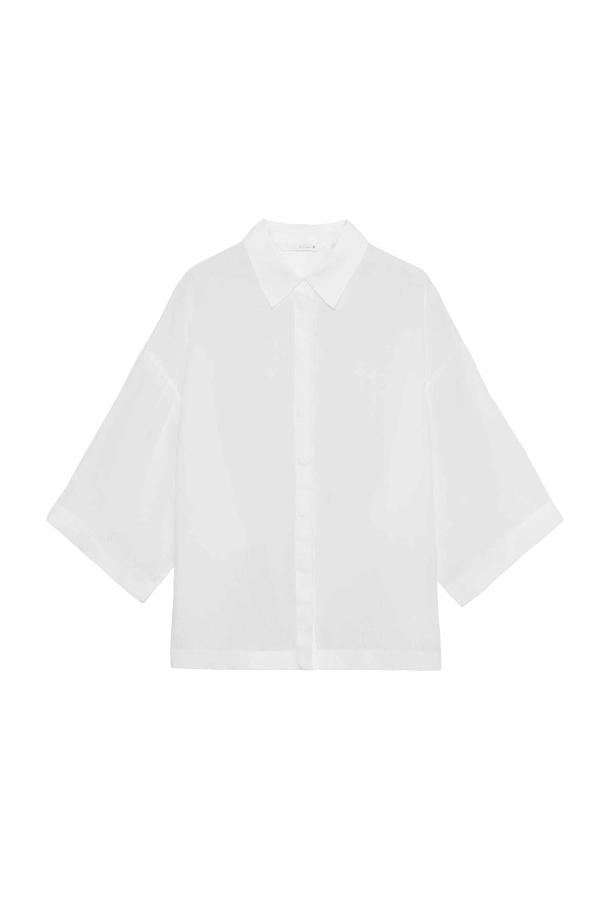 CHEMISE FLUIDE OVERSIZE ZW COLLECTION